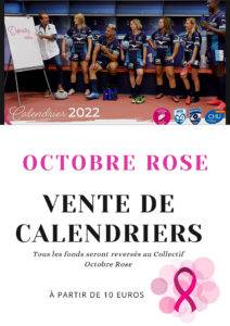 affiche calendrier octobre rose